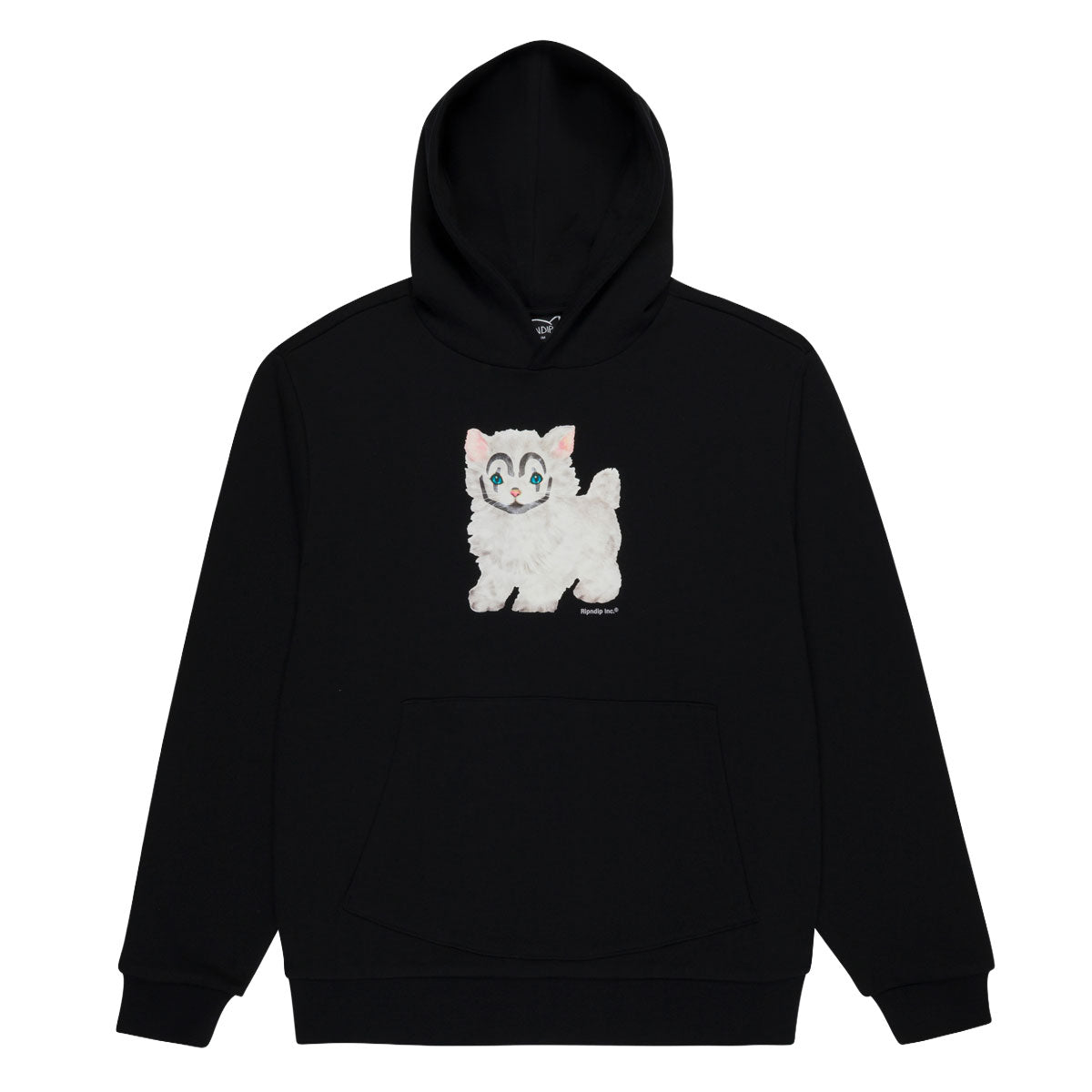 RIPNDIP Pet Me Im Cute Hoodie - Black image 1