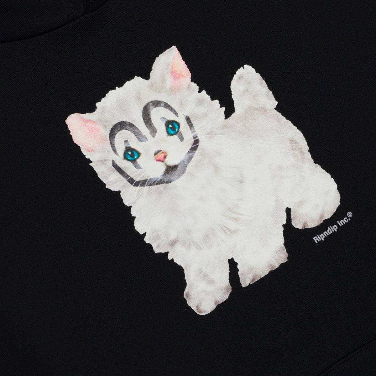 RIPNDIP Pet Me Im Cute Hoodie - Black image 2