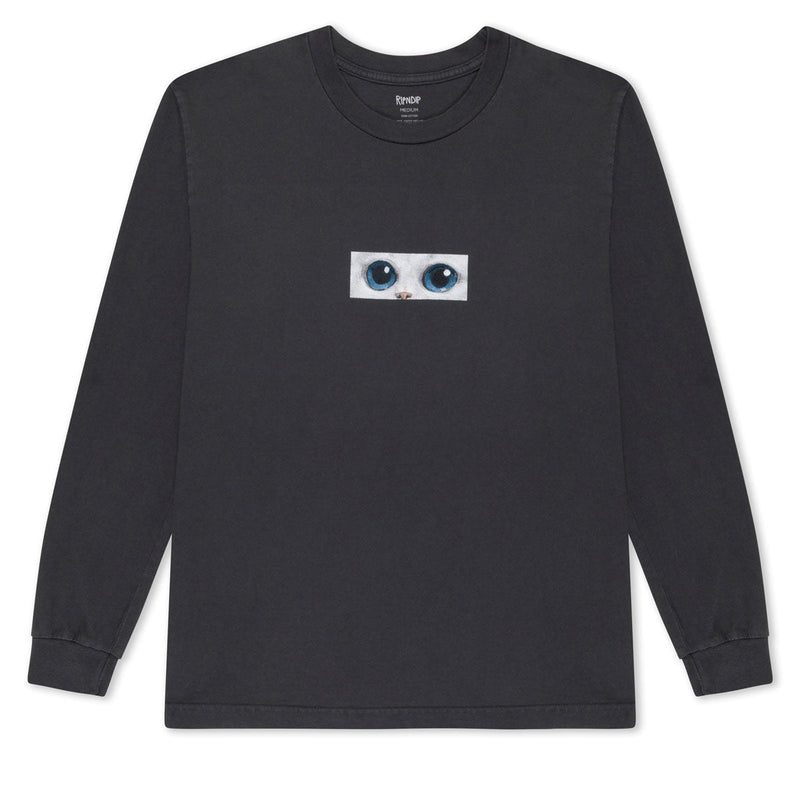 RIPNDIP Find Out Long Sleeve T-Shirt - Charcoal