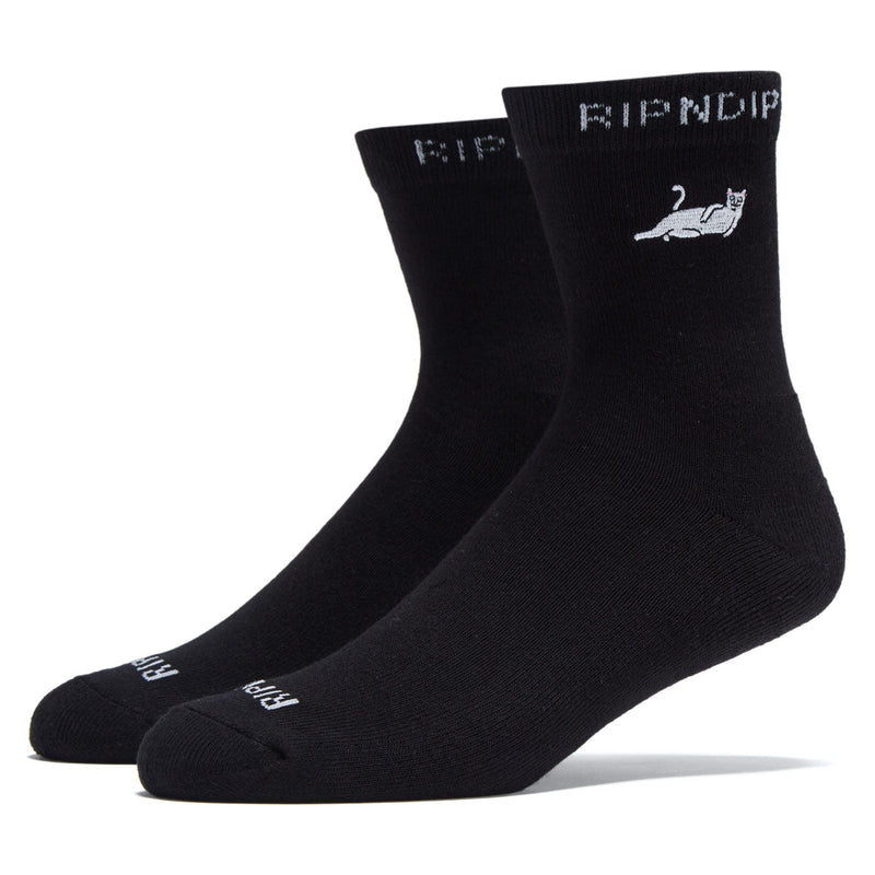 RIPNDIP Catstanza Mid Socks - Black