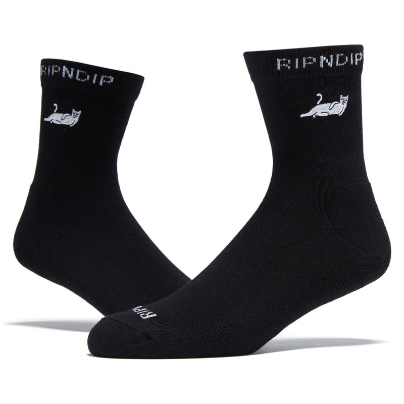 RIPNDIP Catstanza Mid Socks - Black