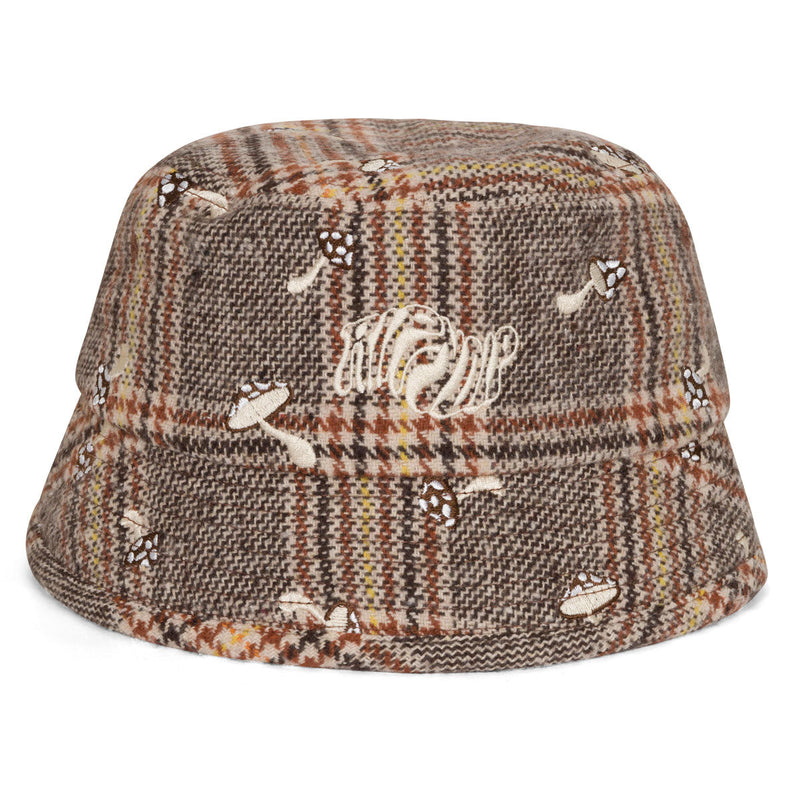 RIPNDIP Euphoria Bucket Hat - Brown Plaid