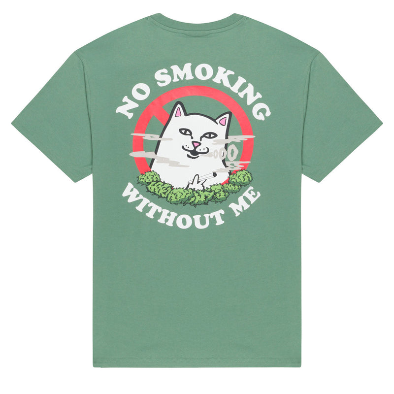 RIPNDIP No Smoking T-Shirt - Light Olive
