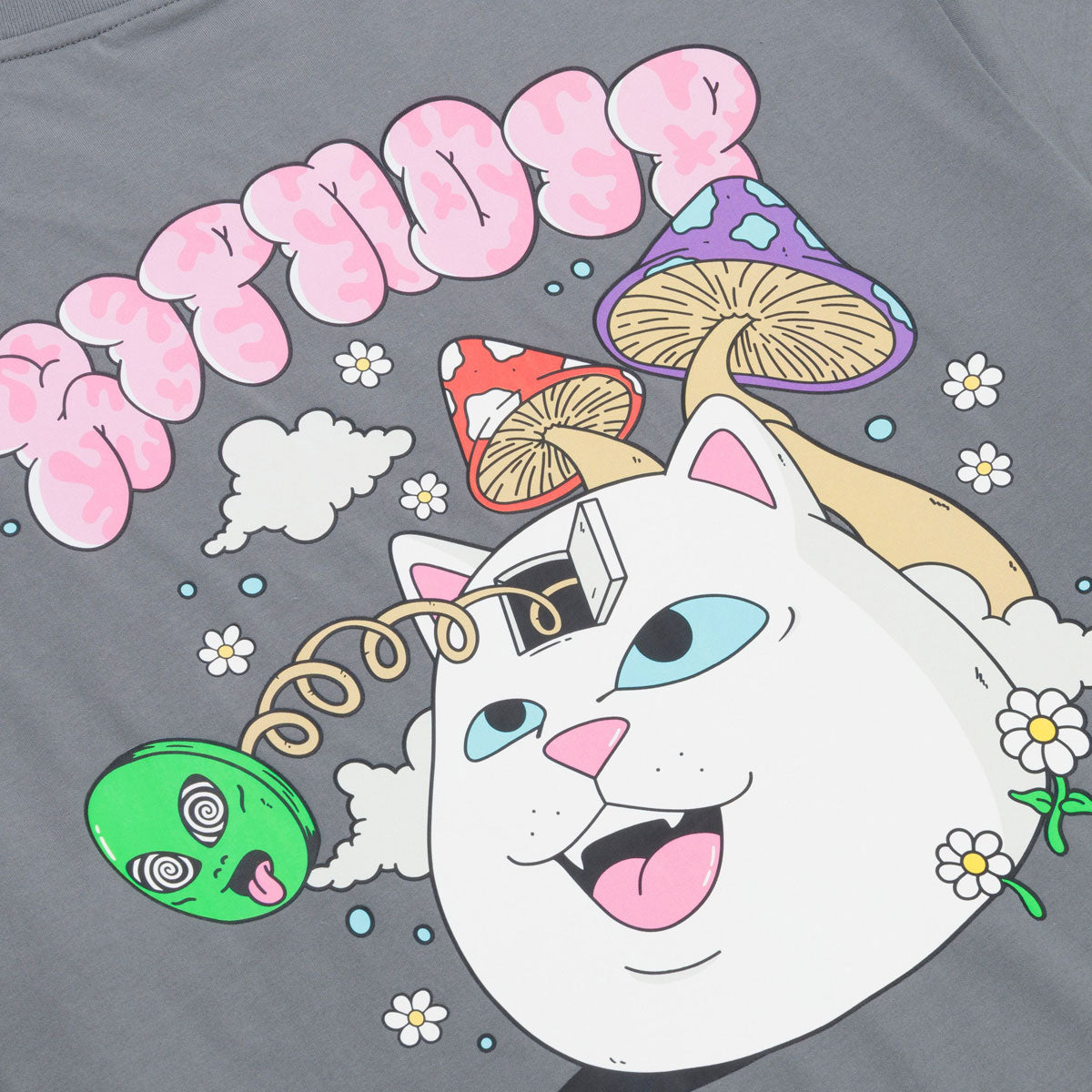 RIPNDIP Lost Minds T-Shirt - Charcoal – Daddies Board Shop