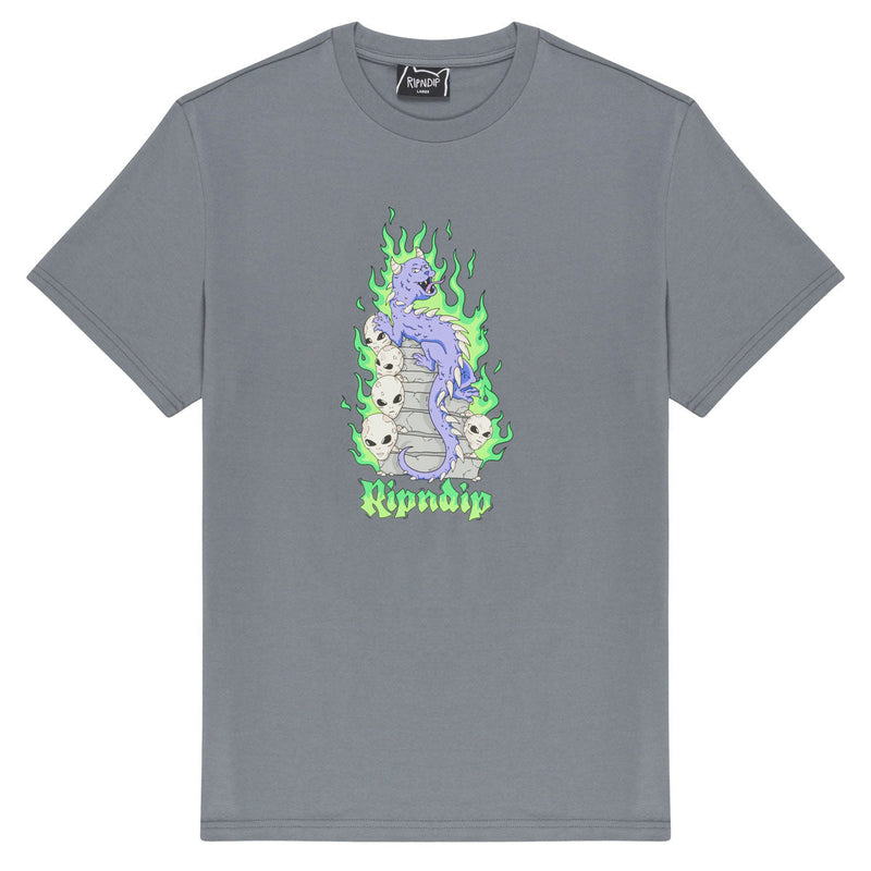 RIPNDIP Horntail T-Shirt - Charcoal