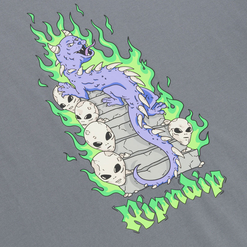 RIPNDIP Horntail T-Shirt - Charcoal