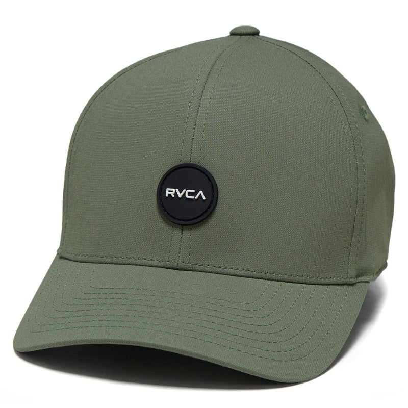 RVCA Seasons Flexfit Hat - Olive
