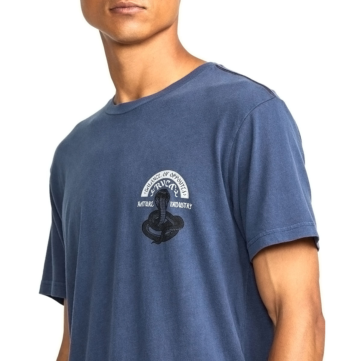 RVCA Snake Charmer T-Shirt - Moody Blue – Daddies Board Shop