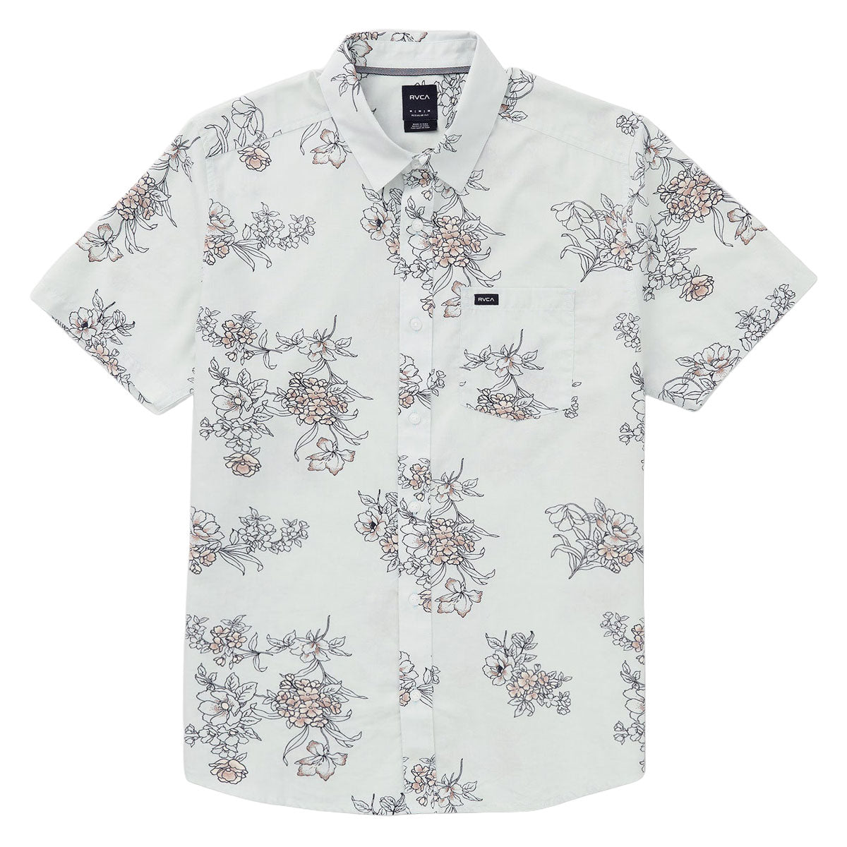 RVCA Botanical Shirt - Green Tea image 5
