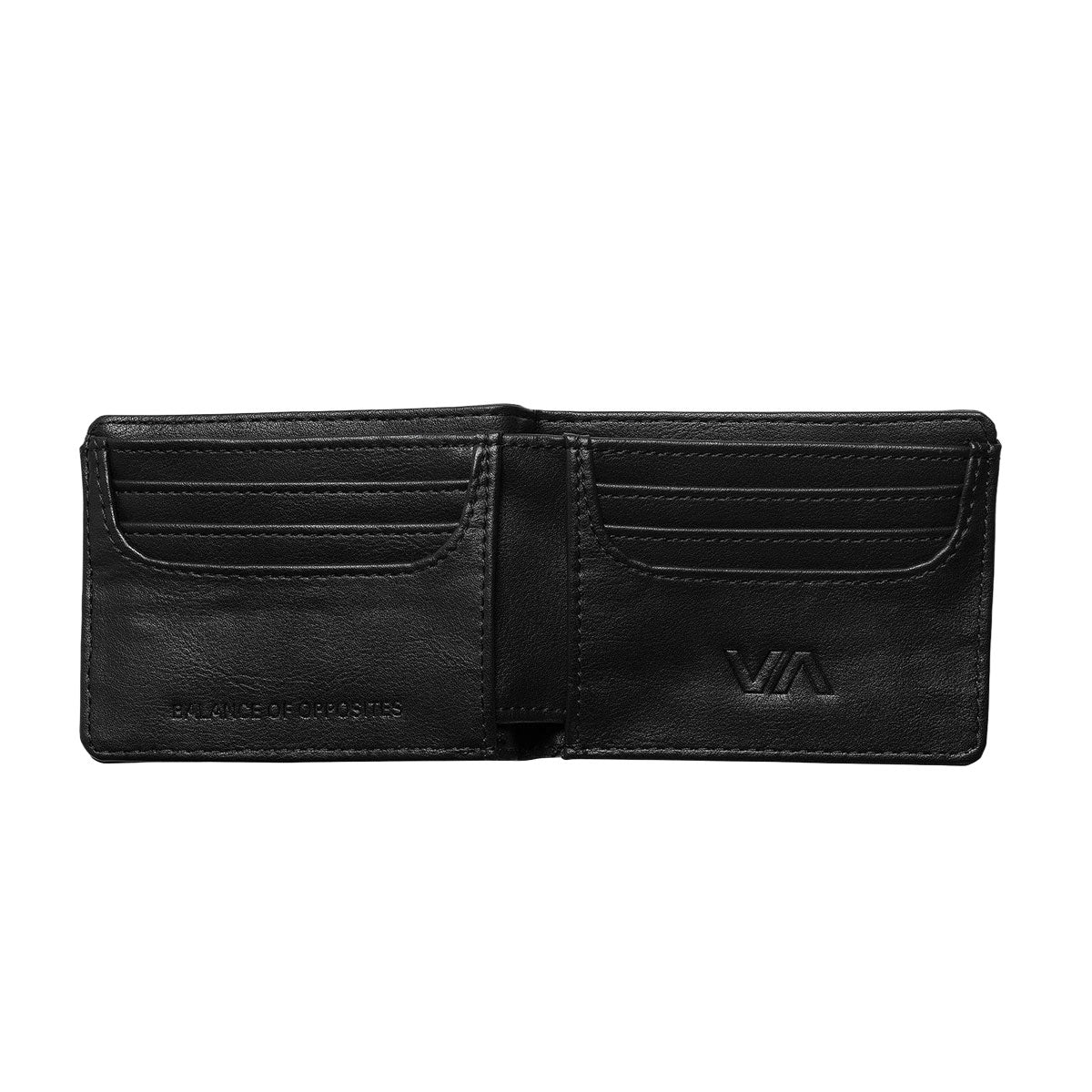 RVCA Coin Flip Wallet - Black image 2