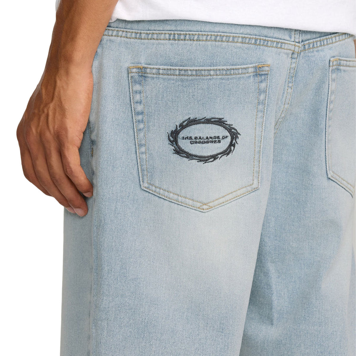 RVCA Dayshift Denim Shorts - Vintage Blue image 5