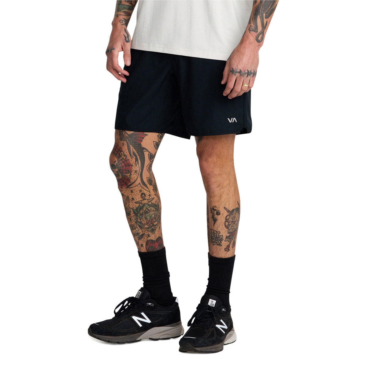 RVCA Yogger Stretch 17 Shorts - Black image 4