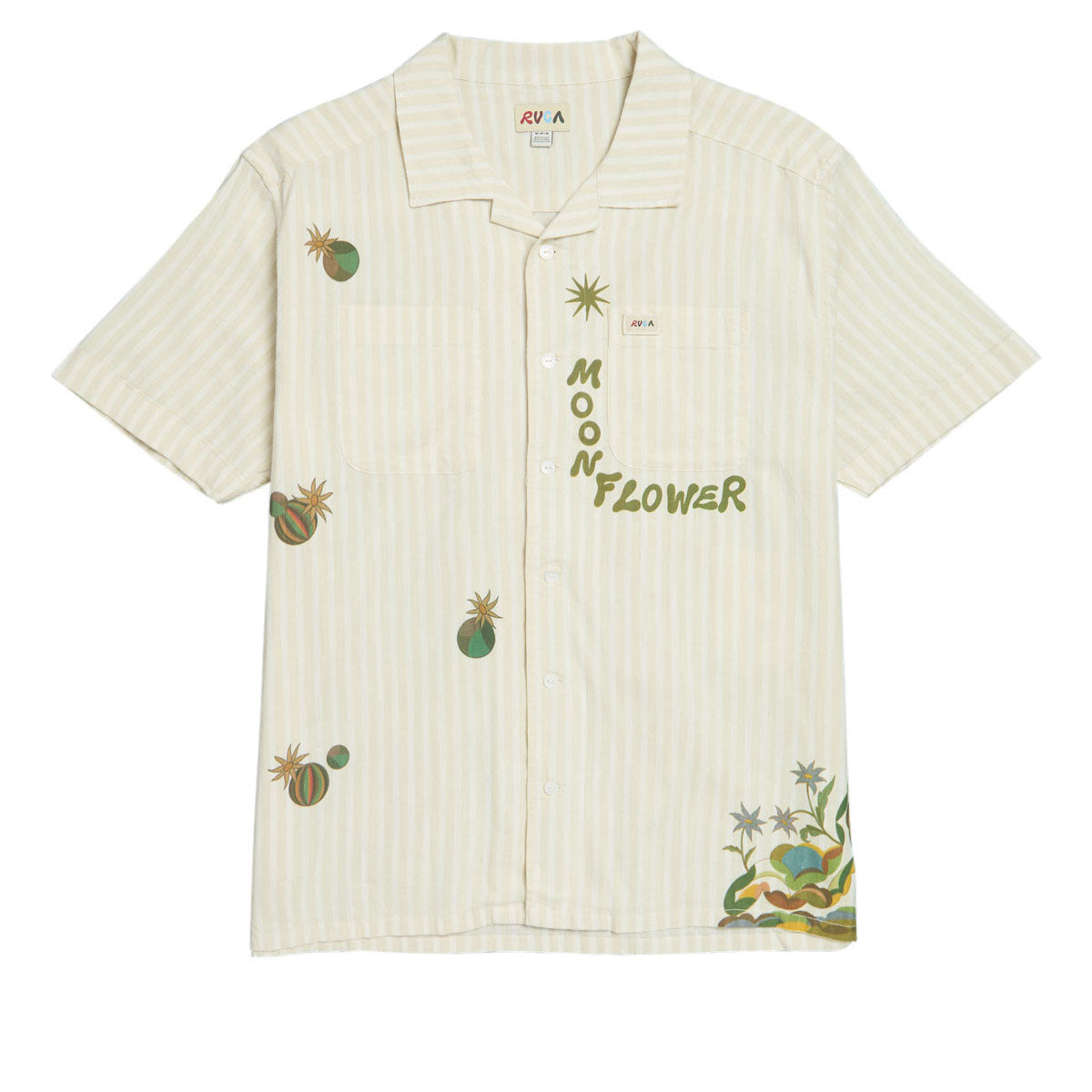 RVCA Mel G Moonlight Shirt - Antique White image 1