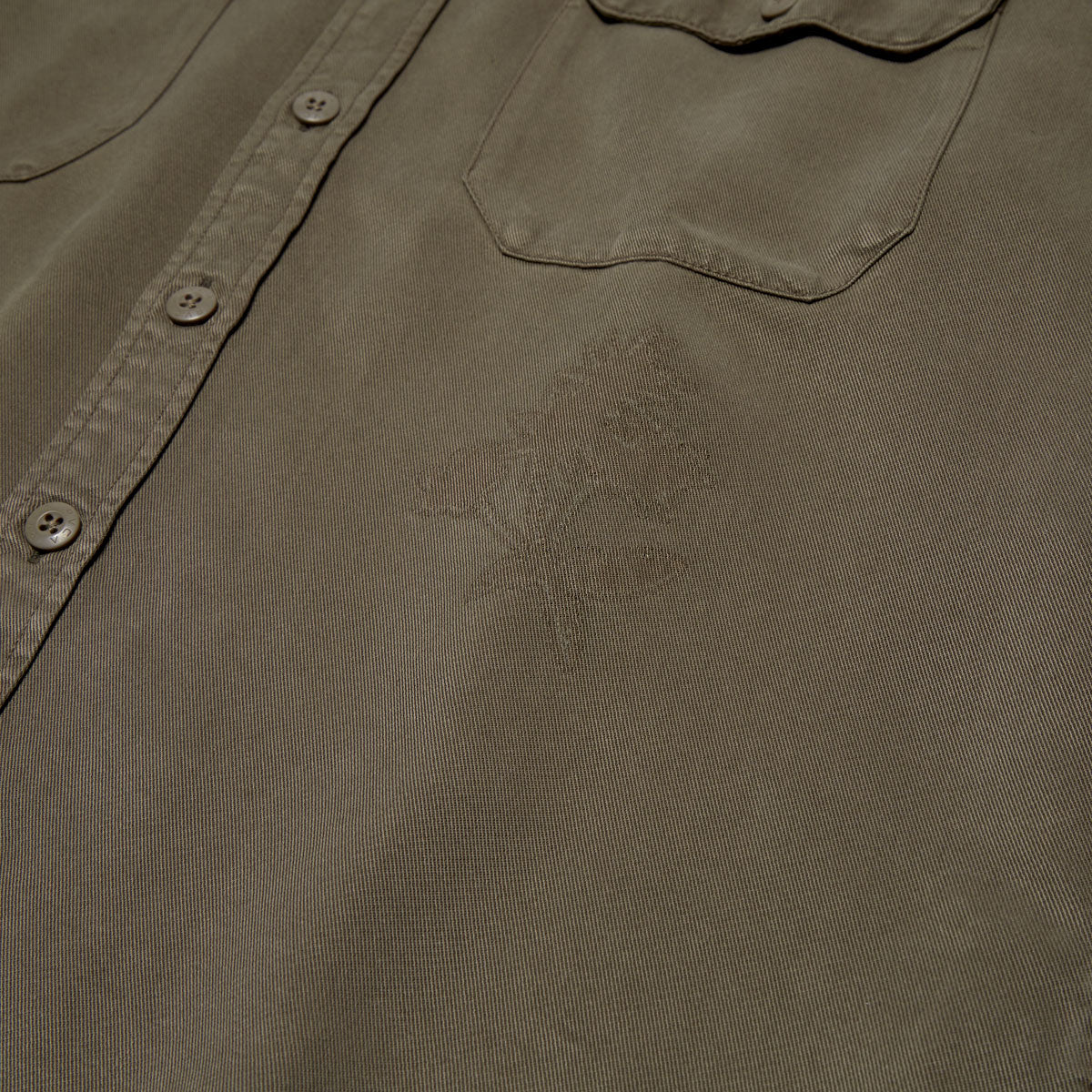 RVCA Mel G Moon Flower Long Sleeve Shirt - Mushroom image 4