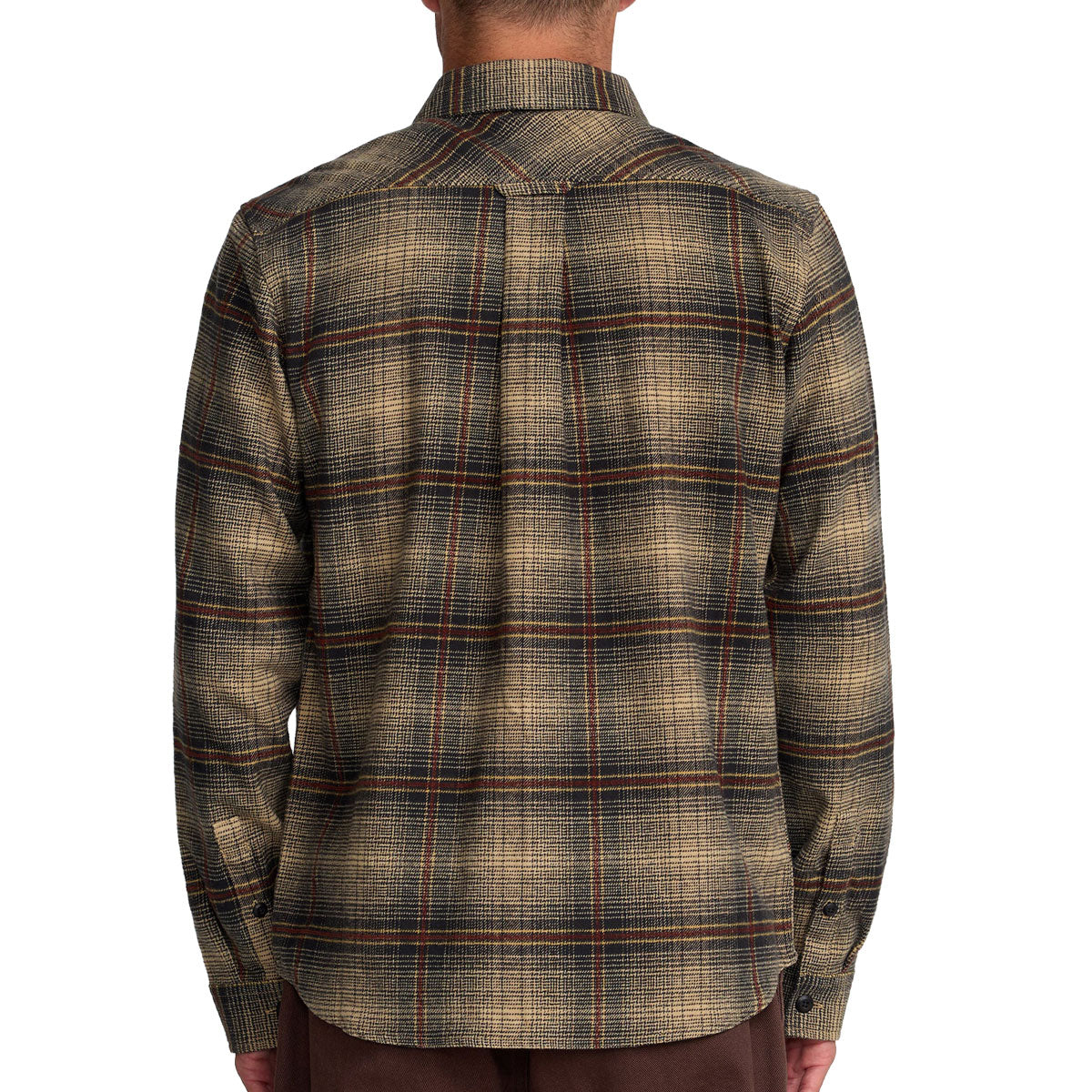 RVCA Hughes Flannel Shirt - Pirate Black image 2