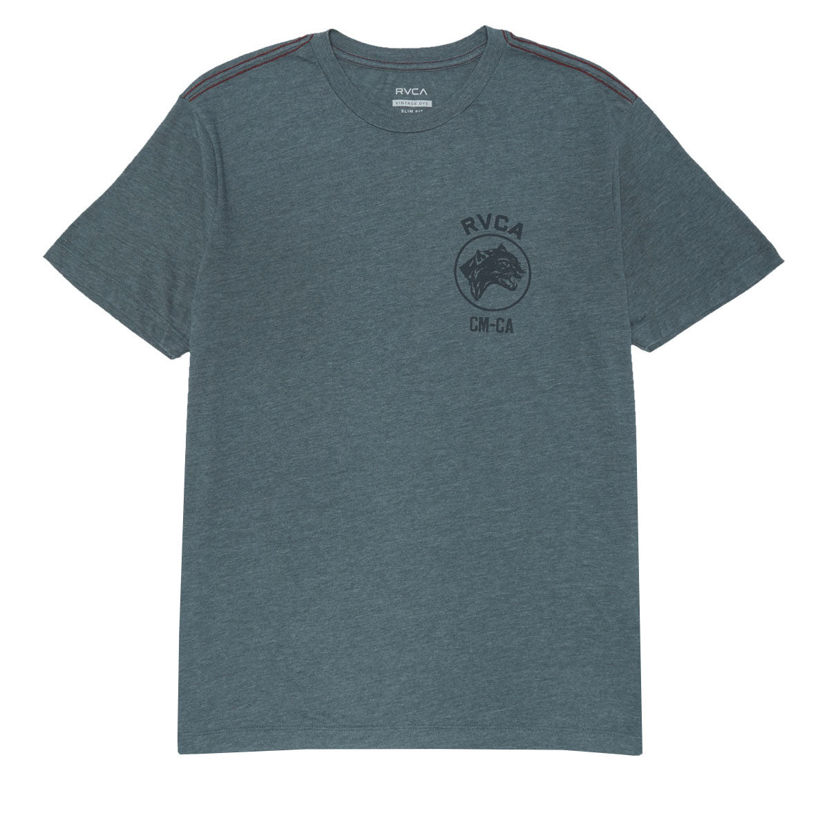 RVCA Sky Cat T-Shirt - Balsam Green image 2
