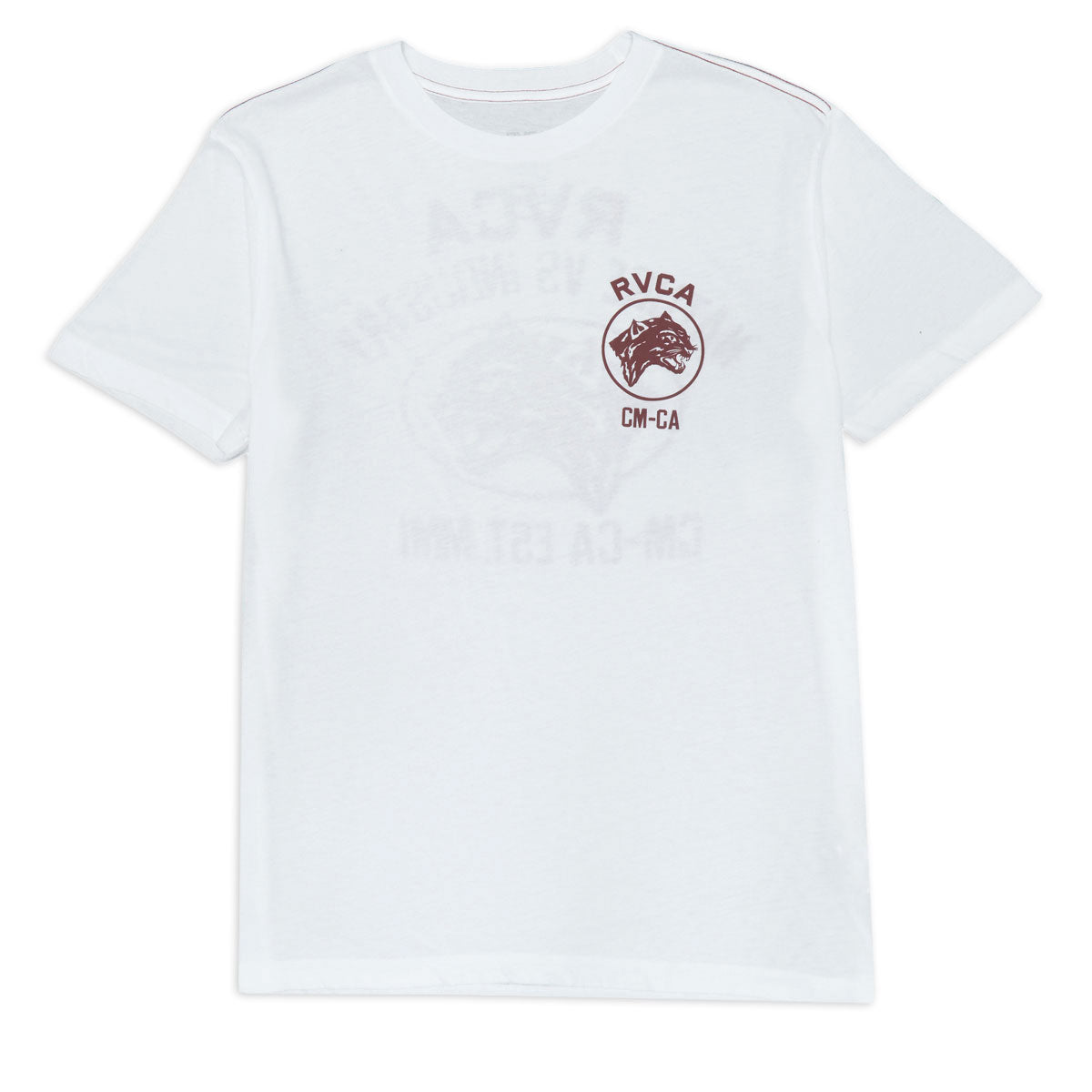 RVCA Sky Cat T-Shirt - Antique White image 2