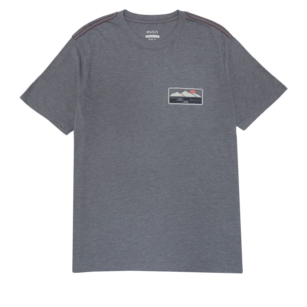 RVCA Peak Cove T-Shirt - Smoke image 2