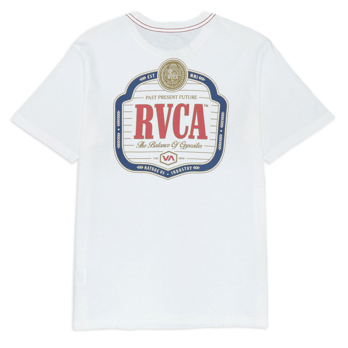RVCA Philsner T-Shirt - Antique White image 1
