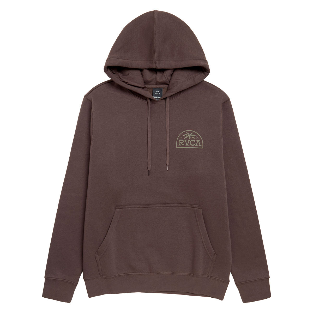 RVCA Palm Serif Hoodie - Mocha image 1