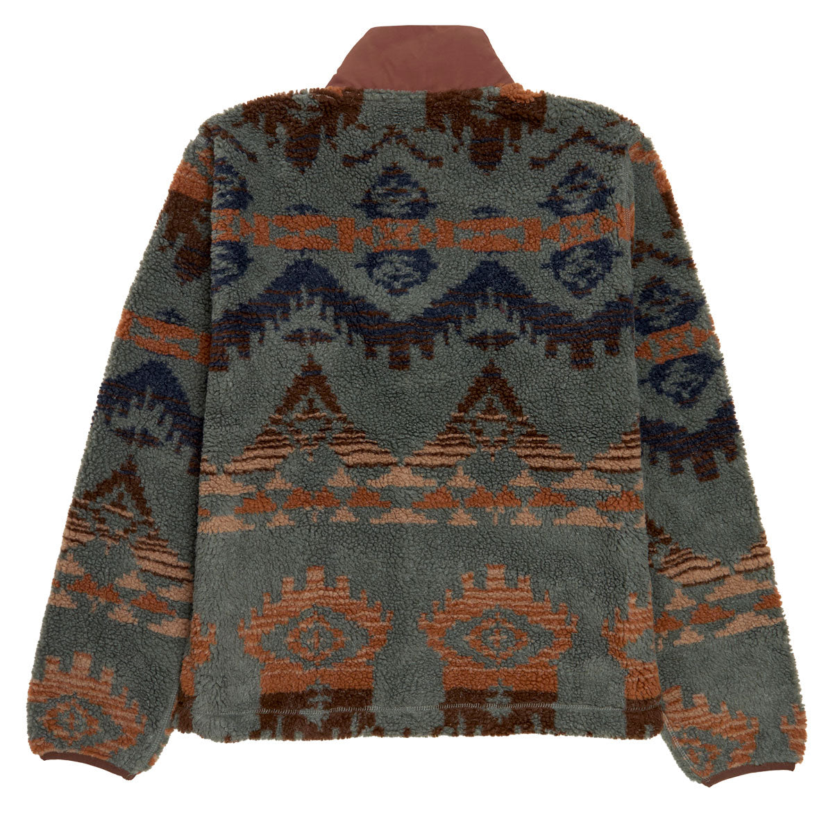 RVCA Jacumba Sherpa Zip Sweatshirt - Multi image 2