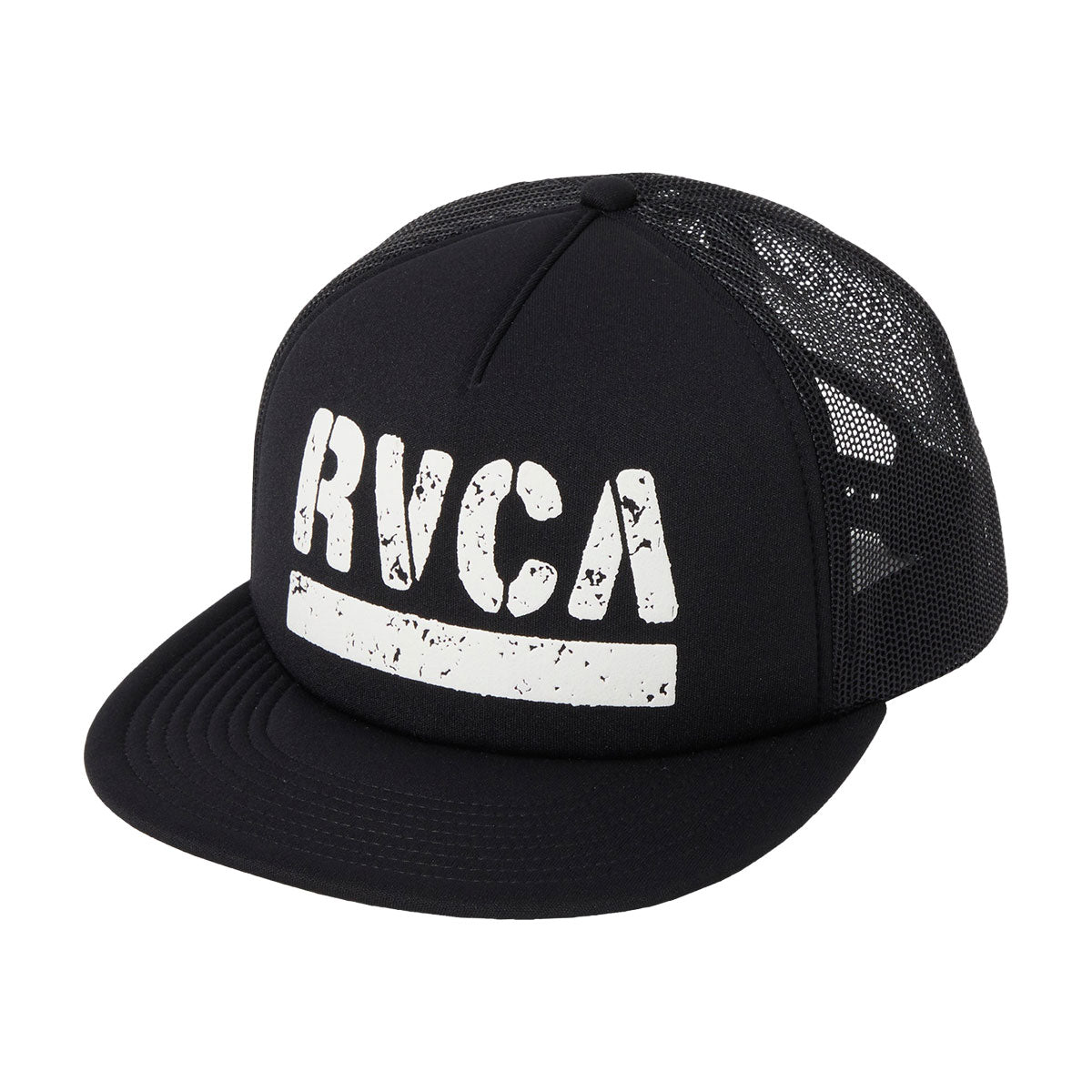 RVCA Asp Foam Trucker Hat - Black image 1