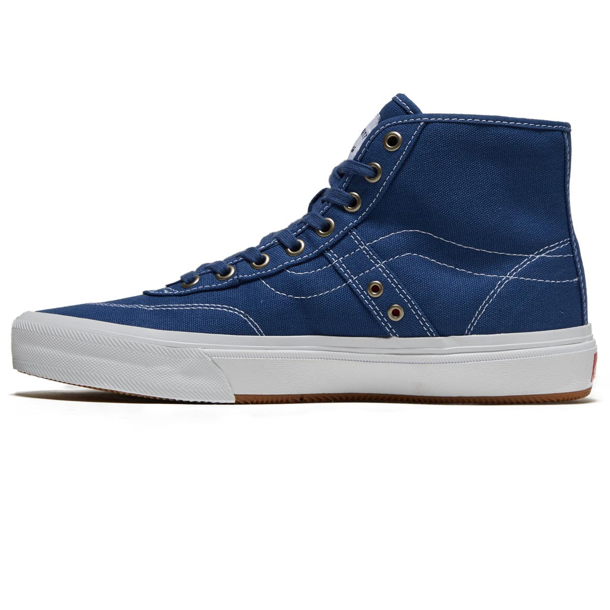 Vans Crockett High Decon Shoes - Canvas Blue/White image 2