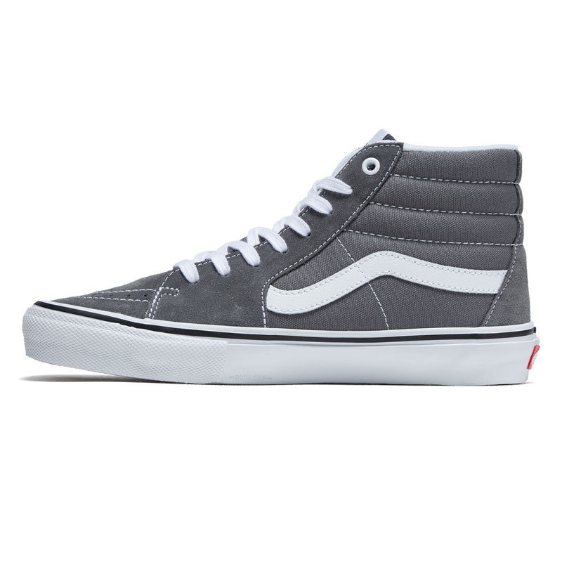 Vans Skate Sk8-hi Shoes - Pewter/White