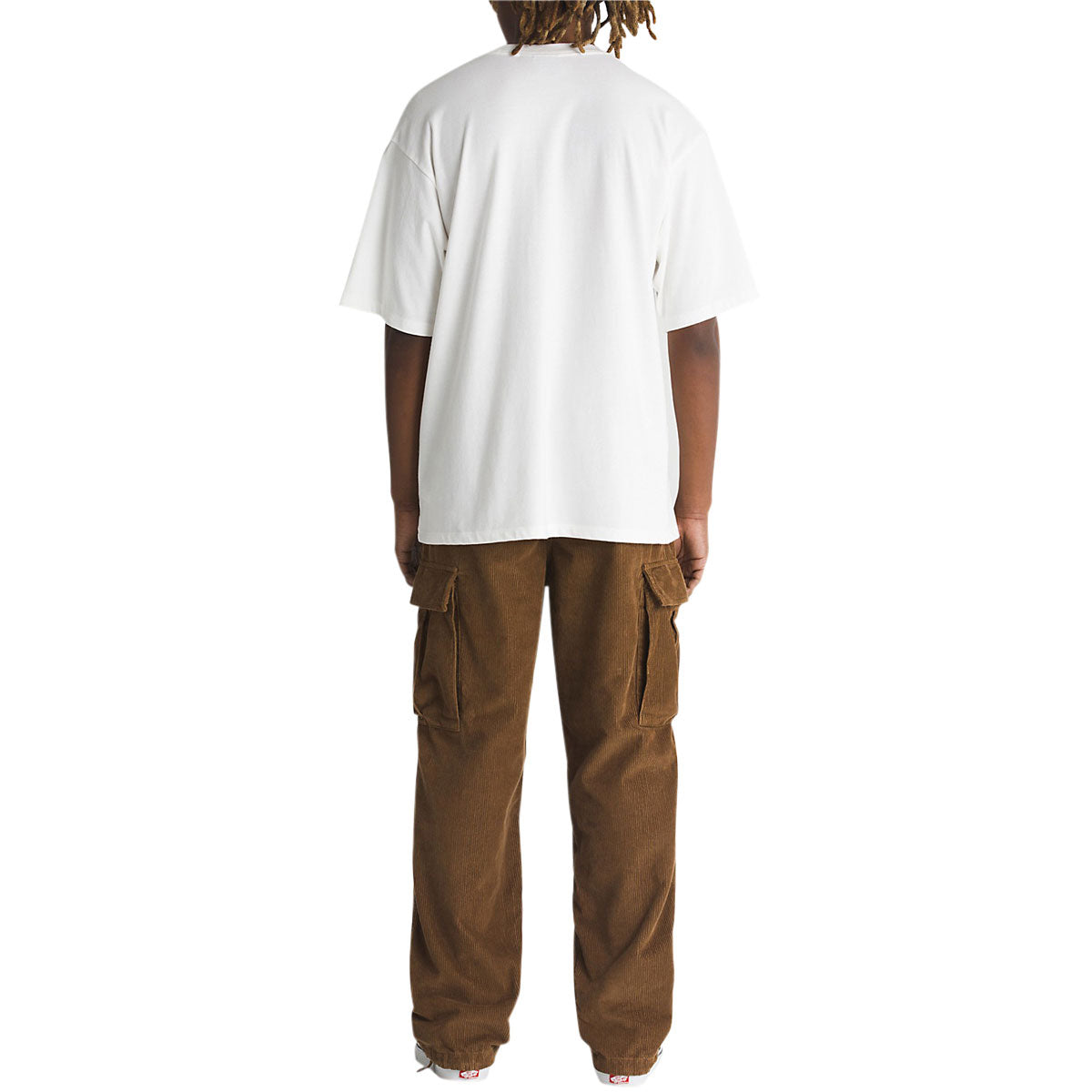 Vans Service Cargo Cord Loose Tapered Pants - Coffee Liqueur image 3
