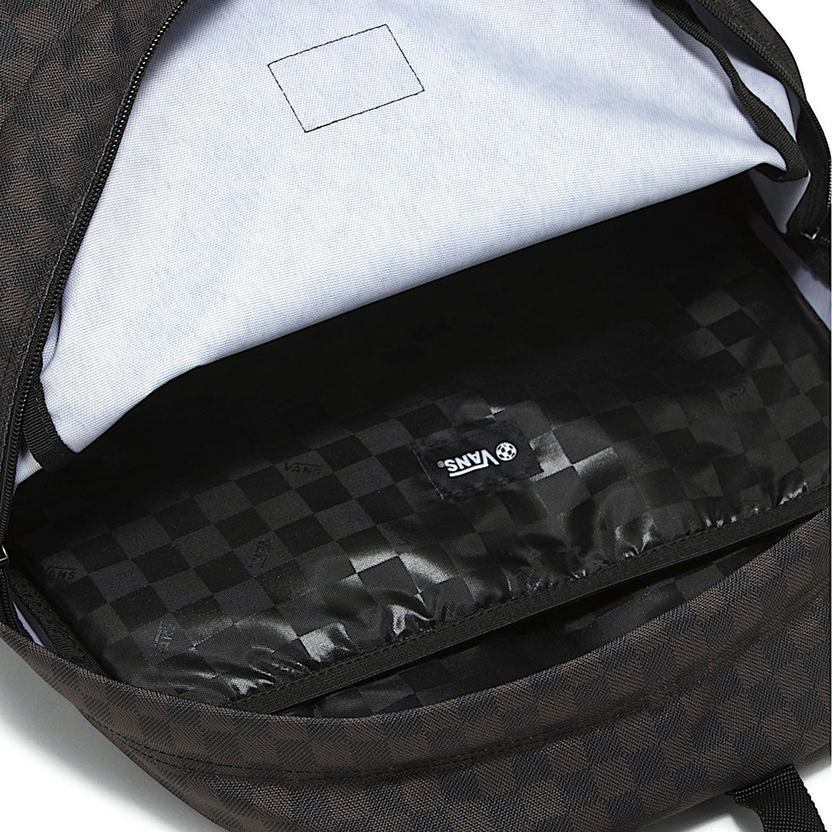 Vans Old Skool Check Backpack - Black/Charcoal image 4
