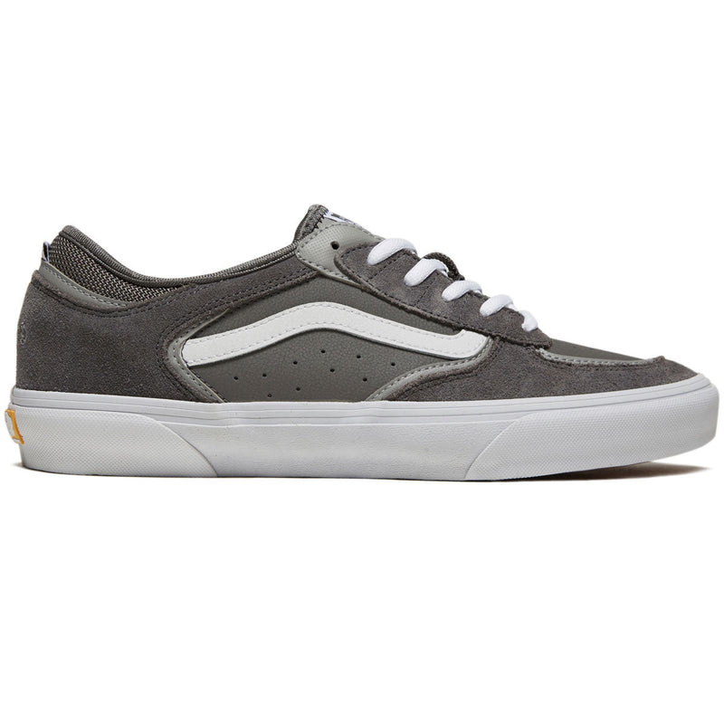 Vans Skate Rowley Shoes - Grey/White