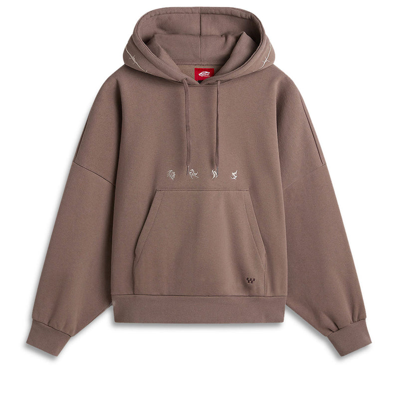 Vans Skate Wire Loose Hoodie - Deep Taupe