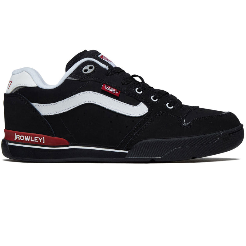 Vans Rowley XLT Shoes - Black/White/Red