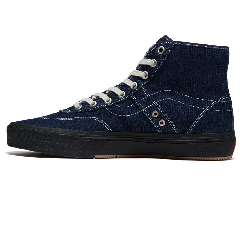 Vans Crockett High Decon Shoes - Denim Car Blue/Black