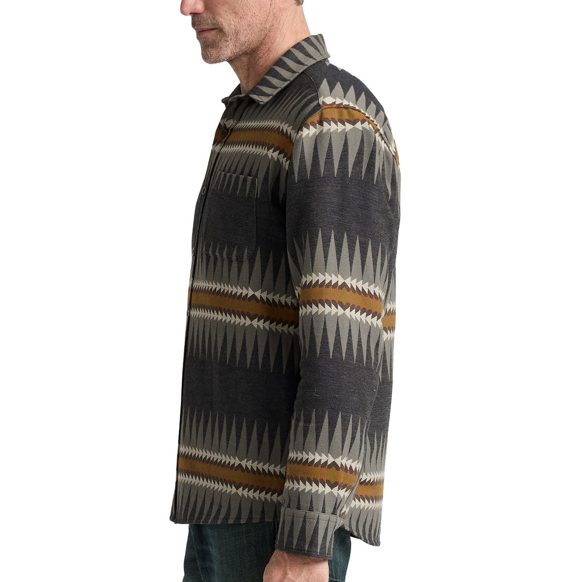 Pendleton Marshall Chamois Long Sleeve Shirt - Sawtooth Charcoal image 5