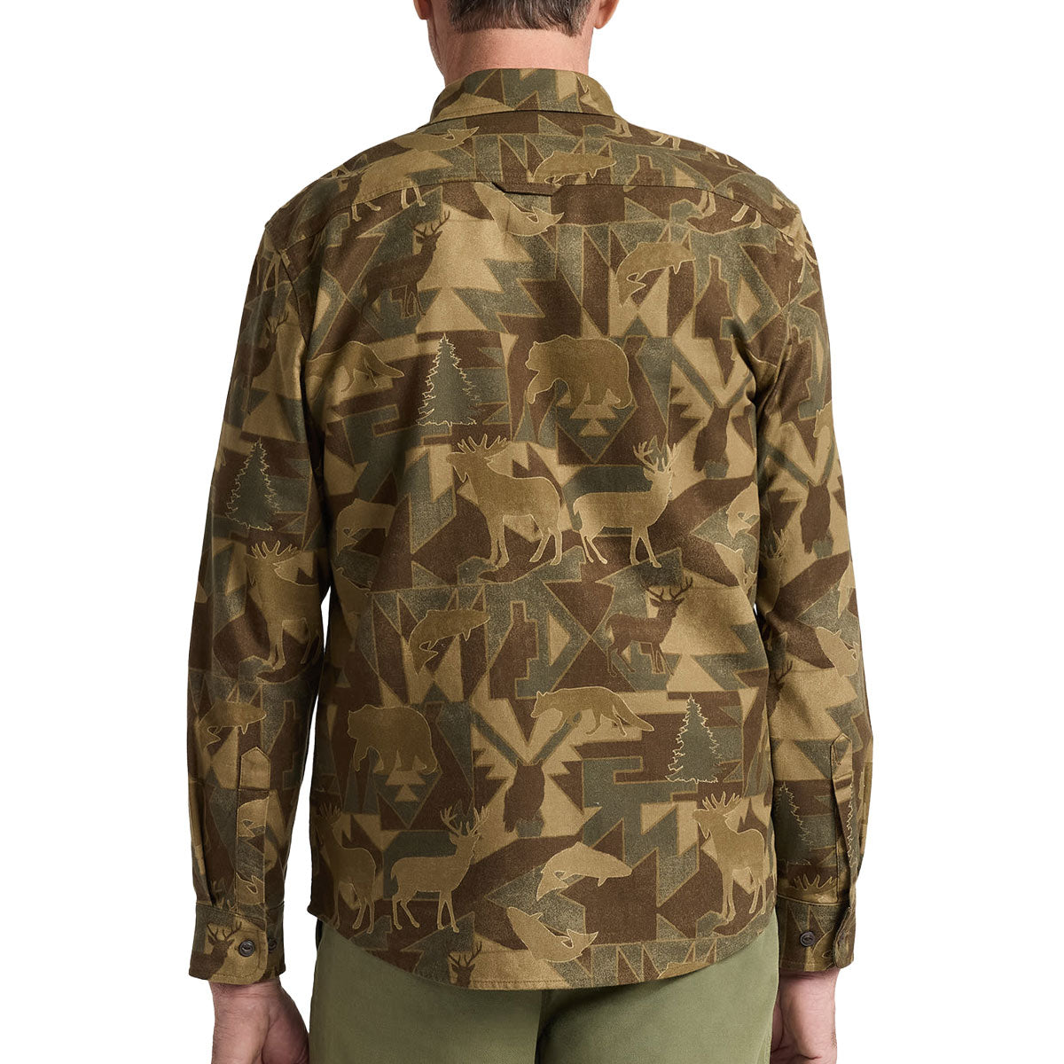 Pendleton Tanner Twill Long Sleeve Shirt - Wild Camo image 2