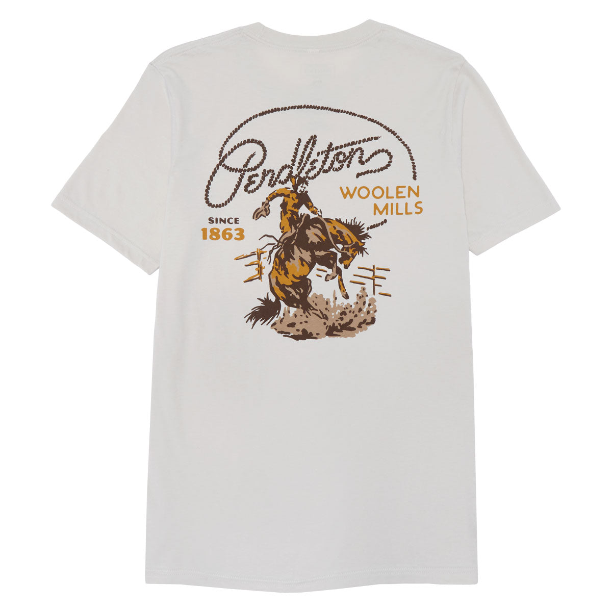 Pendleton Ranch Rodeo T-Shirt - Dust/Brown image 1