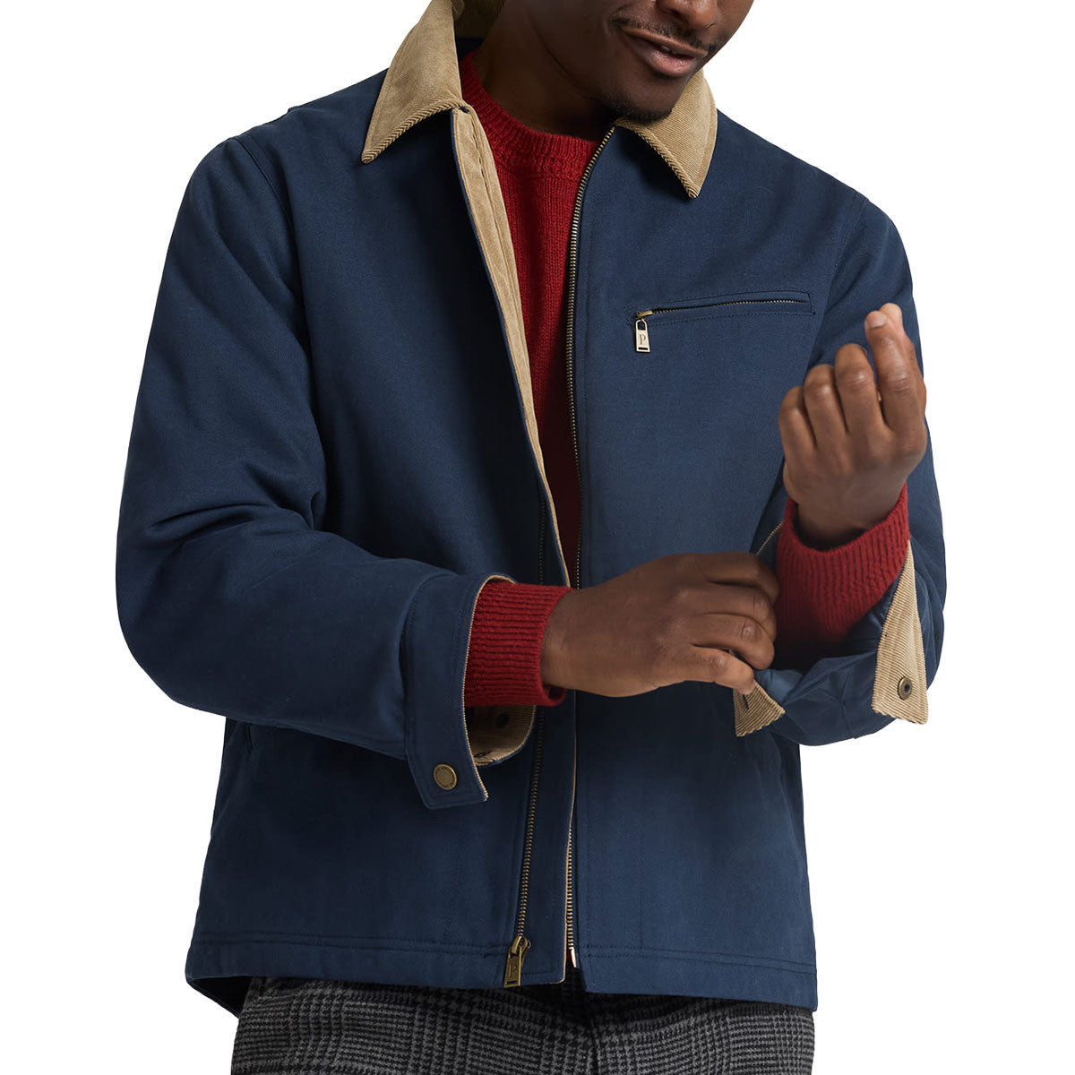 Pendleton Tahoma Canvas Trucker Jacket - Navy image 2