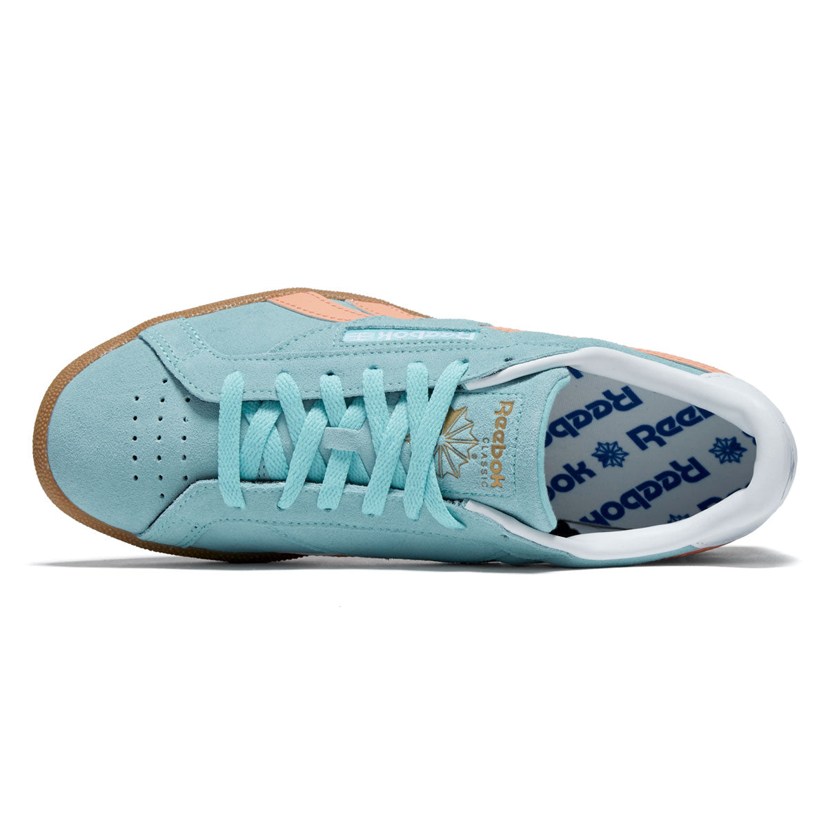 Reebok Club C Grounds UK Shoes - Ai Aqua/Sunkissed Orange/Gum – Daddies Board Sh