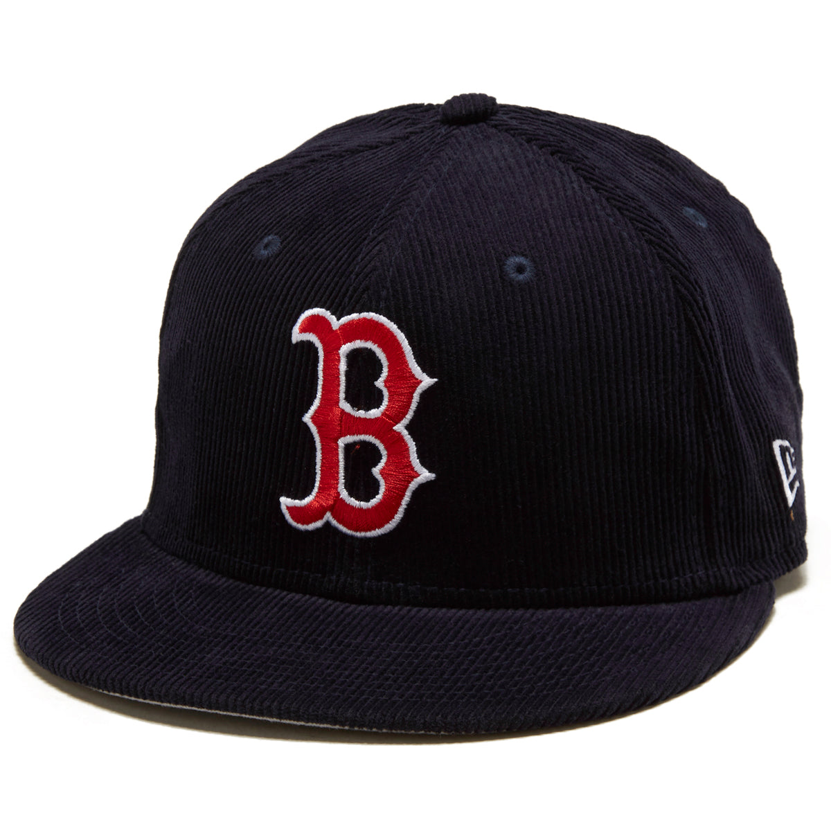 New Era Throwback Cord 17208 Boston Red Sox Hat - Navy/Red image 1