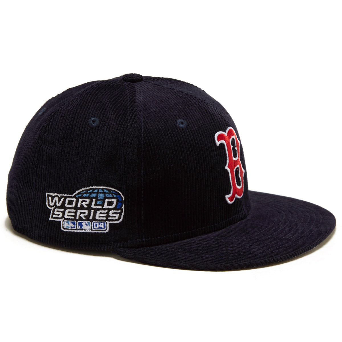New Era Throwback Cord 17208 Boston Red Sox Hat - Navy/Red image 3