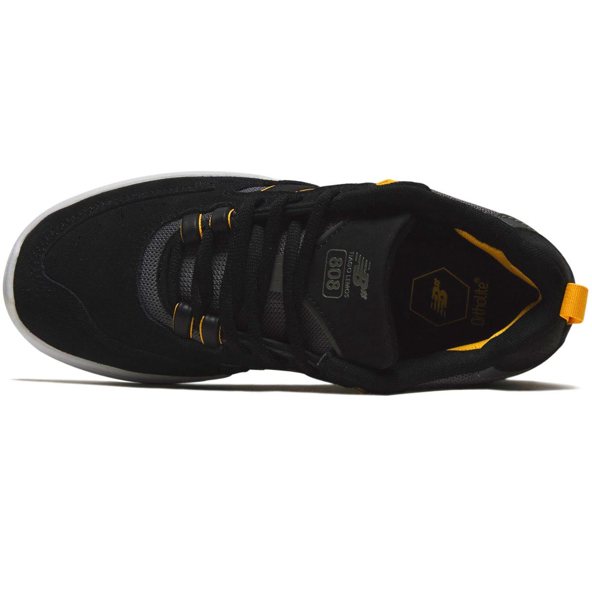 New Balance 808 Tiago Shoes - Black/Yellow – Daddies Board Shop