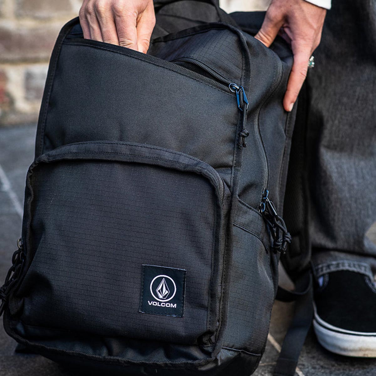 Volcom Hardbound Backpack - Black image 5