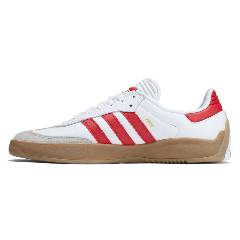 Adidas Puig Samba Shoes - Ftwr White/Better Scarlet/Gum