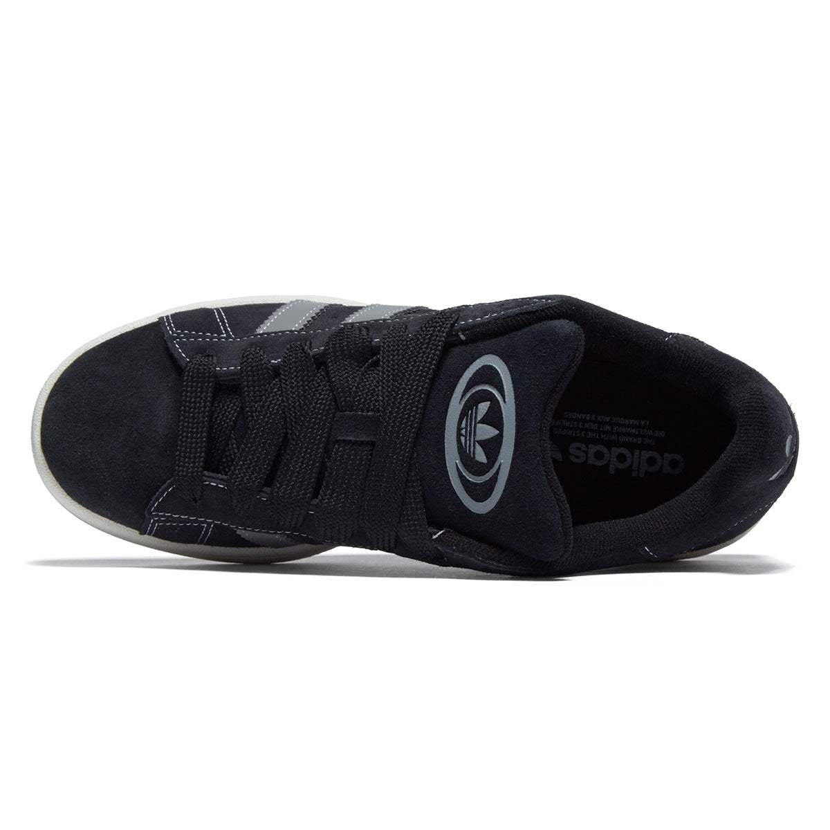 Adidas Campus 00s Shoes - Core Black/Grey Heather/White – Daddies Board Shop