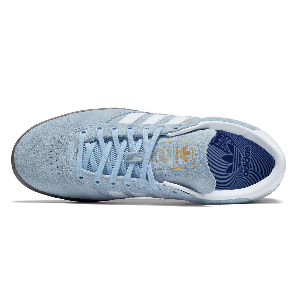 Adidas Puig Indoor Shoes - Clear Sky/Ftwr White/Gum Five – Daddies Board Shop