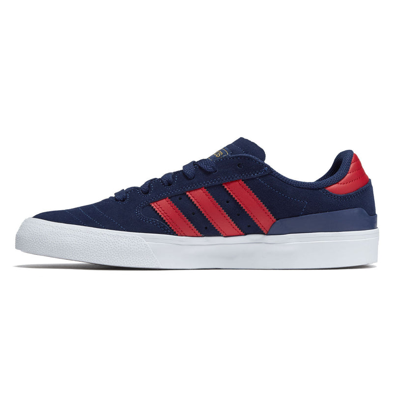 Adidas Busenitz Vulc II Shoes - Dark Blue/Better Scarlet/Gold Metallic