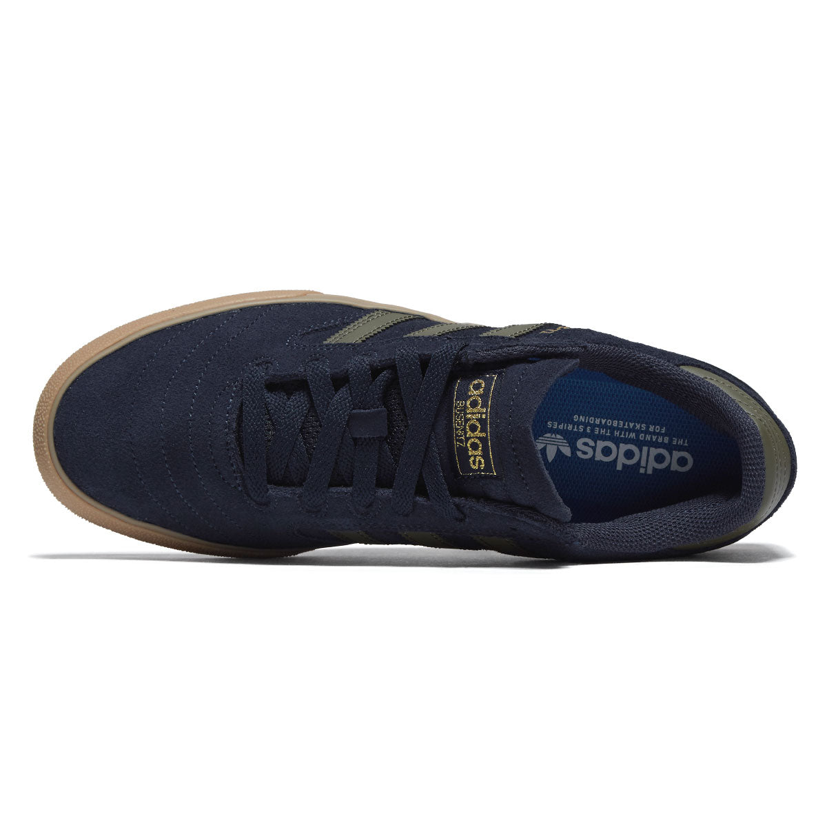 Adidas Busenitz Vulc II Shoes - Legend Ink/Olive Strata/Gold Metallic – Daddies