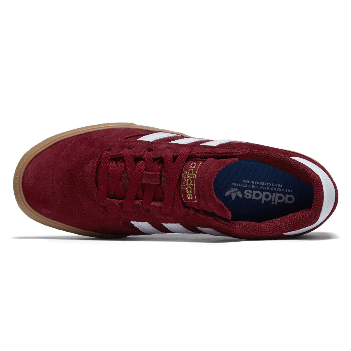 Adidas Busenitz Vulc II Shoes - Super Color/Ftwr White/Gold Metallic image 3