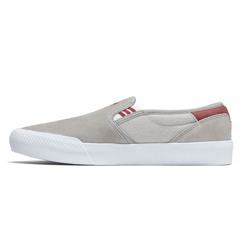 Adidas Shmoofoil Slip Shoes - Beige/Preloved Ruby/Aluminum